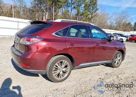 2013 Lexus Rx 350 z USA, uszkodzony, nr VIN 2T2ZK1BA7DC110094